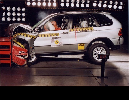 Краш тест BMW X5 (2003)